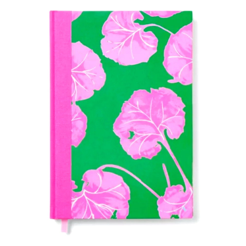 Geranium Leaf Pink/Green Lined Journal from Diane von Furstenberg for Target